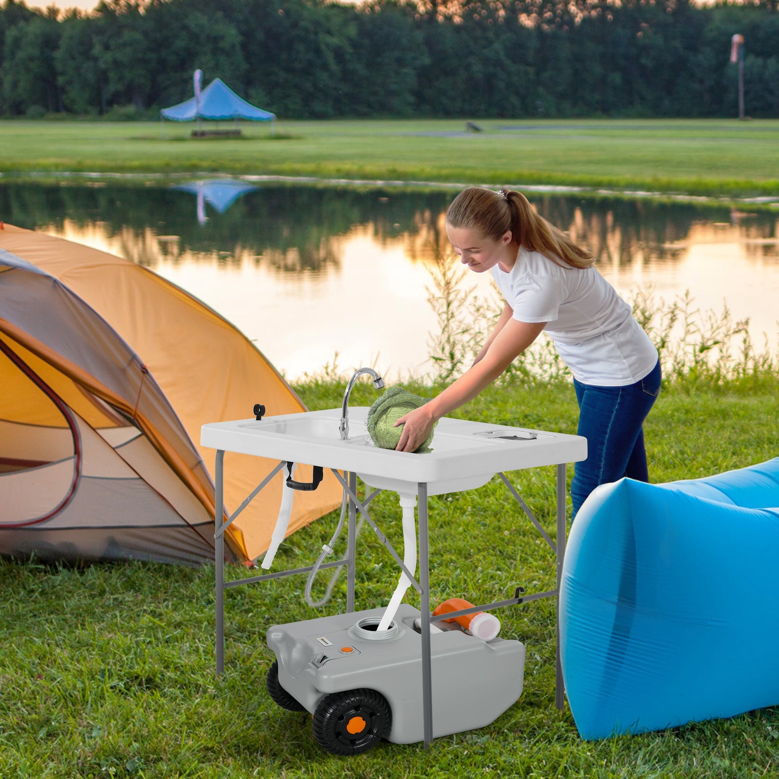 Réservoir portatif pour eaux usées de VR – 22 L