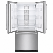 Réfrigérateur à portes françaises 30 po – 20 pi³ avec distributeur d’eau