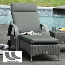 Ensemble de 2 coussins pour chaises longues