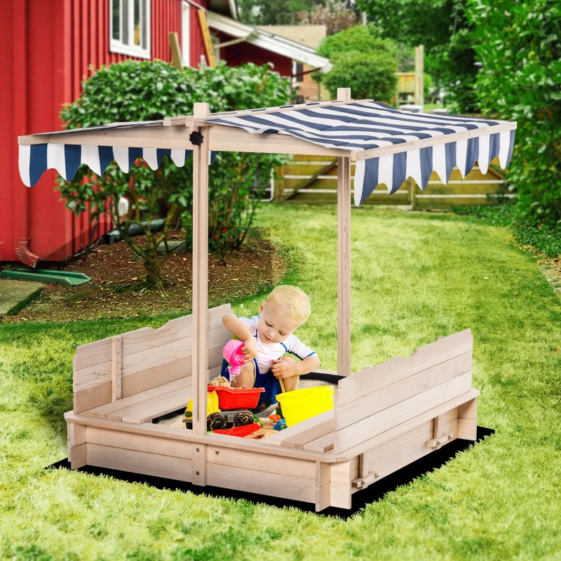 Boîte à sable en bois
