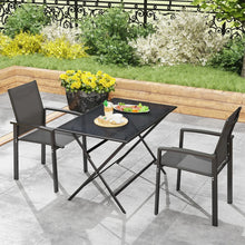 Ensemble de 2 chaises de jardin