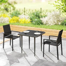 Ensemble de 2 chaises de jardin