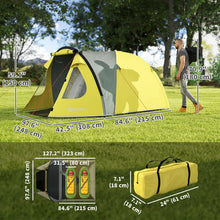 Tente de camping pour 3-4 personnes