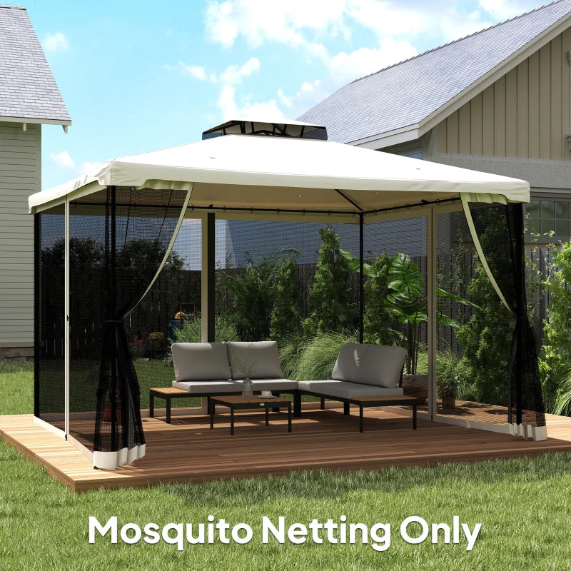 Toile moustiquaire de rechange pour gazebo