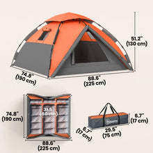 Tente de camping pour 3-4 personnes