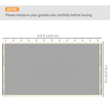 Toile moustiquaire de rechange pour gazebo