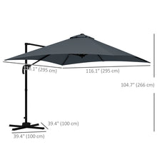 Parasol de patio