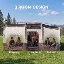 Tente de camping pour 4 personnes