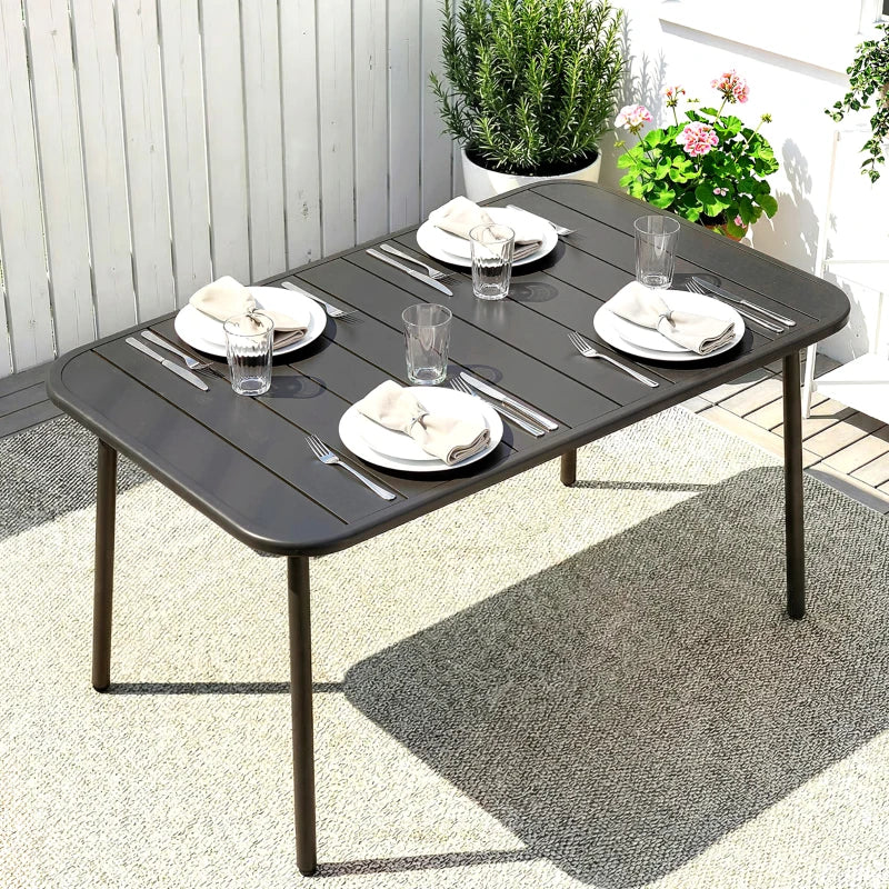 Table à manger extérieur