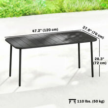 Table à manger extérieur