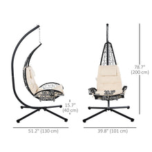 Chaise suspendue pour patio