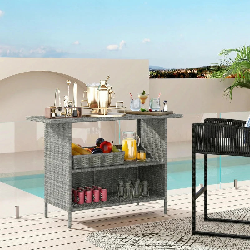 Table de bar extérieur