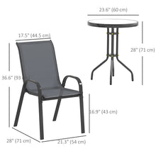Ensemble bistro pour l’extérieur