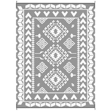 Tapis extérieur réversible grand format – Idéal pour VR, camping, terrasse et plage