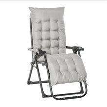 Chaise zéro gravité inclinable et pliante avec coussin amovible