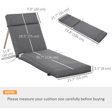 Ensemble de 2 coussins pour chaises longues