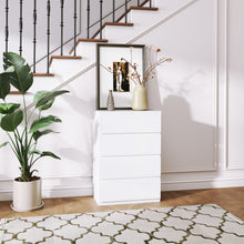 Commode compacte à 4 tiroirs au style moderne