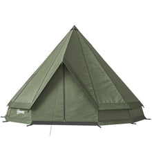Tente tipi 4 à 6 personnes avec ouverture pour poêle