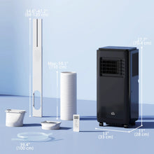 Climatiseur portatif 8 000 BTU 5-en-1 avec télécommande