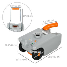 Réservoir portatif pour eaux usées de VR – 22 L