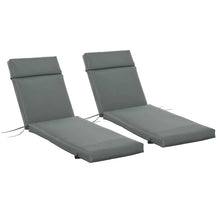 Ensemble de 2 coussins pour chaises longues